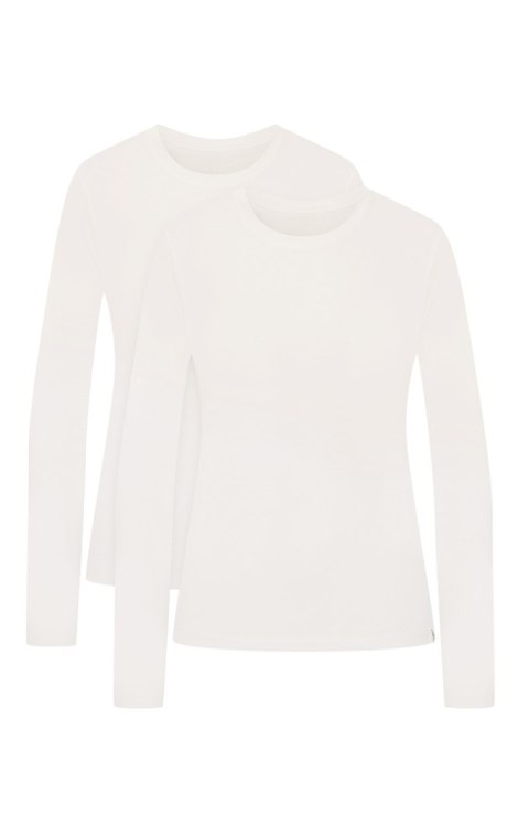 Basic Bluzka Z Długim Rękawem Czarna