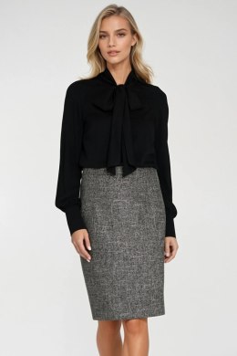 Spódnica Ołówkowa Spódnica Z Dekoracyjnym Zamkiem