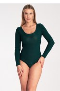 Body Z Długim Rękawem Zielone
