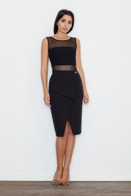Ołówkowa Spódnica Czarna