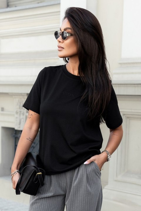 T-shirt Damski Czarny