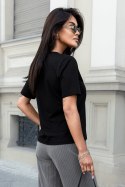 T-shirt Damski Czarny