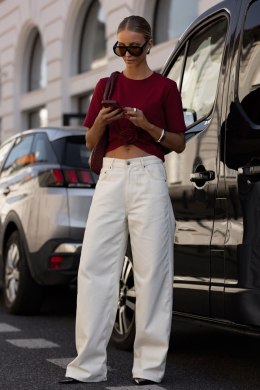 Bluzka Damska Z Krótkim Rękawem