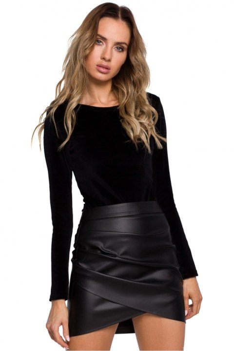 Body Z Długim Rękawem Czarne