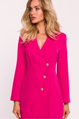 Sukienka żakietowa z kołnierzem