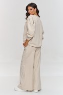 Oversize komplet dresowy jasny beż