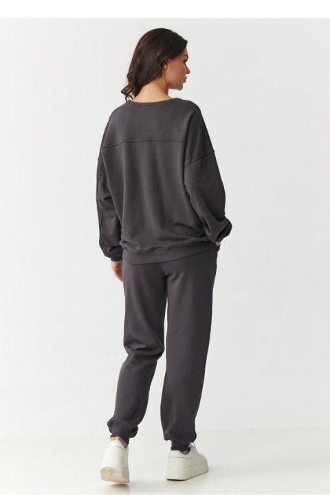 Dresowy, prosty  komplet damski  fume