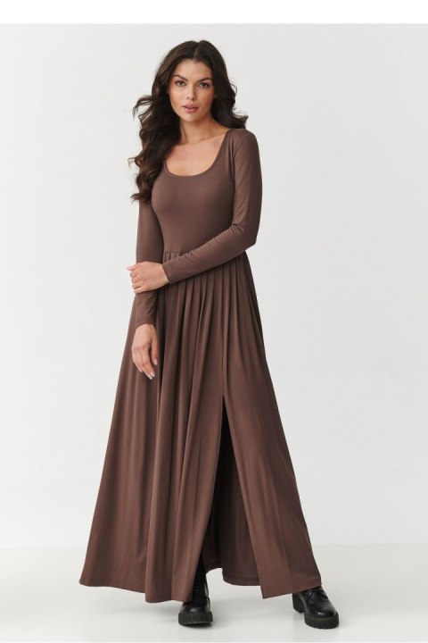 Sukienka maxi z wiskozy