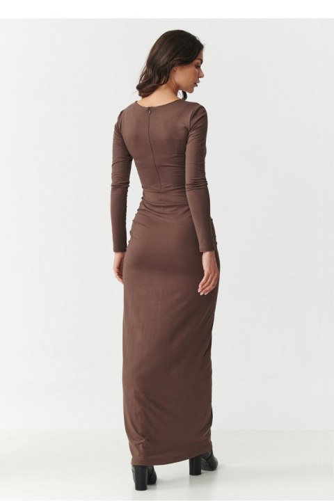 Sukienka maxi z wiskozy