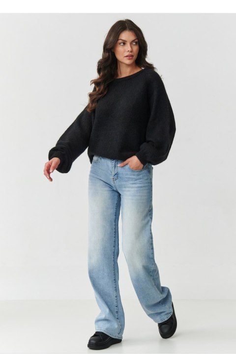 Elegancki, komfortowy sweter czarny