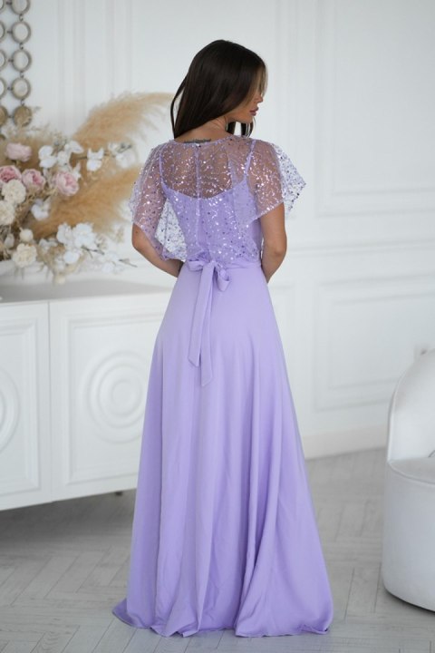 Elegancka sukienka na cienkich ramiączkach