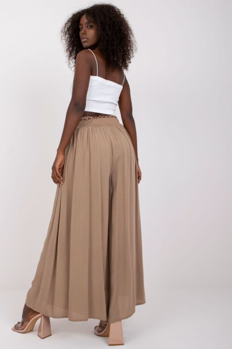 Spodnie Materiałowe Typu Szwedy Beżowe