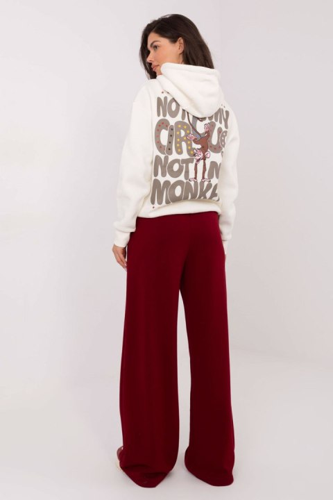 Spodnie Dresowe Bordo