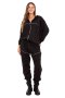 Komplet dresowy damski w stylu casual czarny