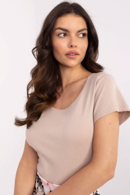 T-shirt Damski Beżowy