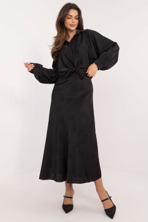 Klasyczna Długa Spódnica Czarna