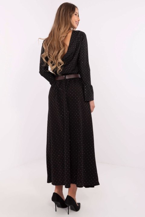 Elegancka Długa Spódnica Maxi Czarna