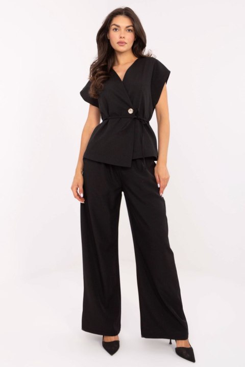 Elegancki komplet damski kamizelka + spodnie