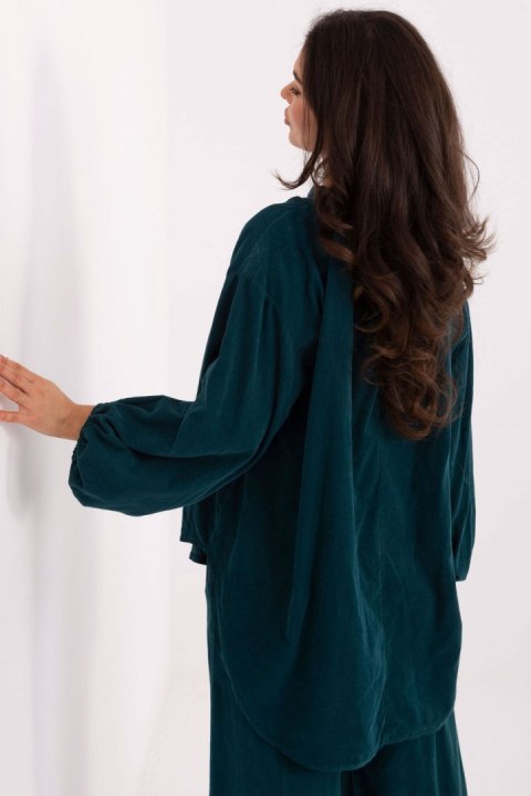 Bluzka Koszulowa Morska