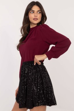 Spódnica Bombka Z Cekinami Czarna