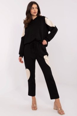 Komplet damski czarny