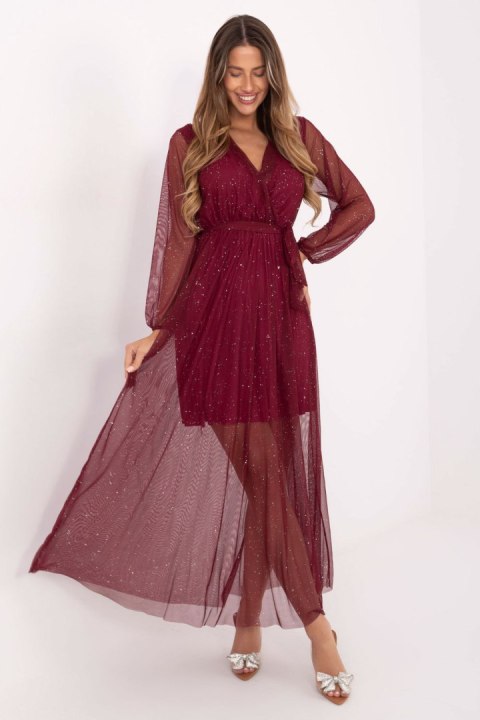 Sukienka elegancka o rozkloszowanym fasonie