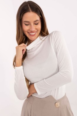 Basic Bluzka Z Długim Rękawem Biała