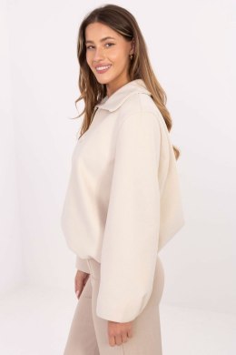 Jasny Beż Kurtka Damska Bomberka