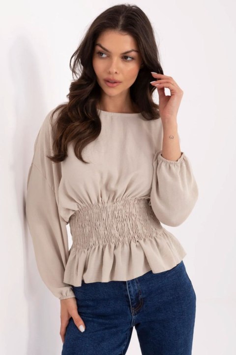 Elegancka Bluzka Z Długim Rękawem