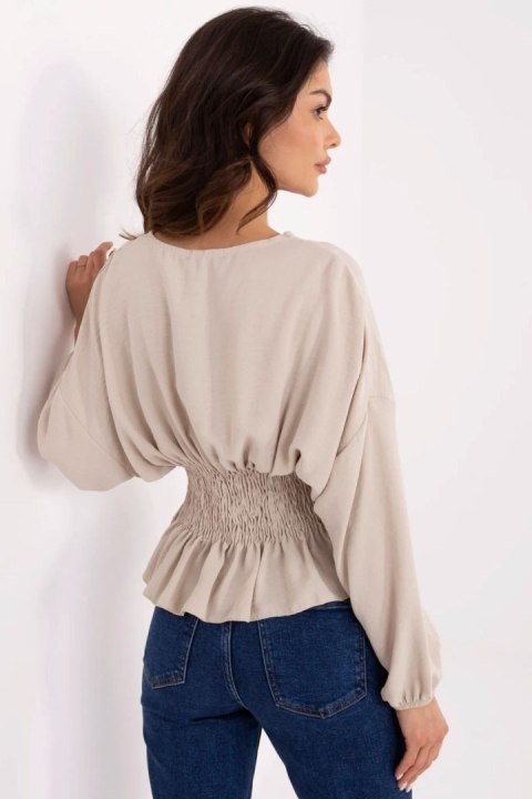 Elegancka Bluzka Z Długim Rękawem