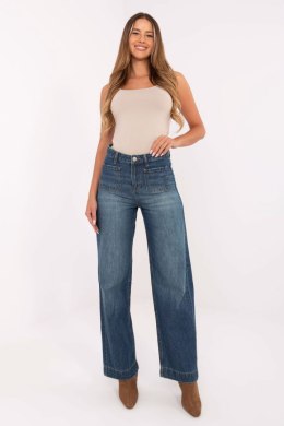 Jeansy Damskie Relaxed Fit W Casualowym Stylu