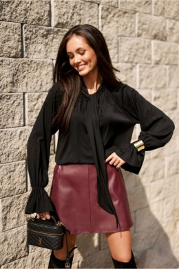 Elegancka Bluzka Damska Czarna