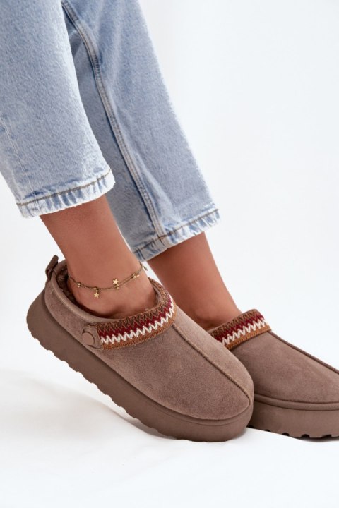 Śniegowce Lyrisse Dark Beige