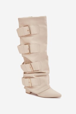 Kozaki Isavelle Light Beige