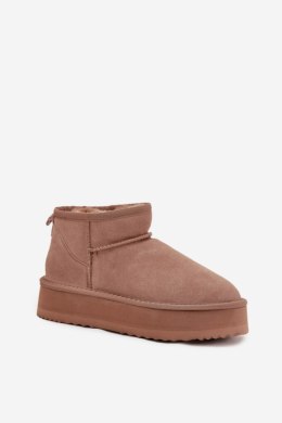 Śniegowce Vinceza Beige Średnie