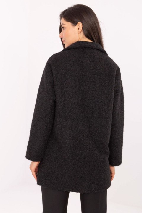 Króki Płaszcz Damski Czarny