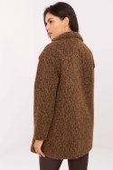 Króki Płaszcz Damski Brązowy