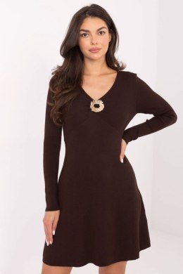 Stylowa dzianinowa sukienka