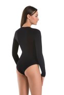 Body Z Długim Rękawem Czarne