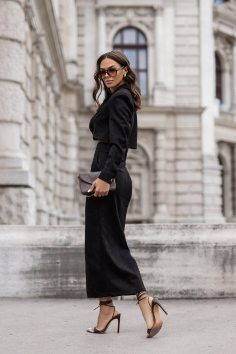 Elegancki komplet WARRIS w kolorze czarnym