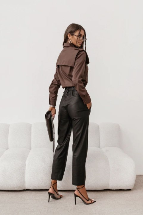 Koszula Damska Brązowa