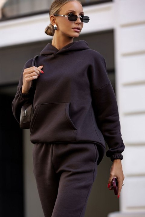 Czekoladowy Komplet Dresowy Zoey