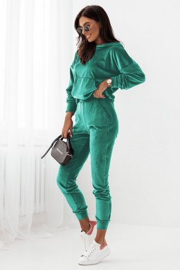 Komplet dresowy zielony