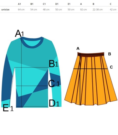 Dzianinowy komplet sweter + spódnica w jednolitym kolorze różowy