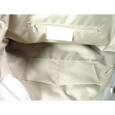 DUŻA TORBA SHOPPER BAG VERA PELLE NA RAMIĘ ŚWIECĄCA WŁOSKA SKÓRA A4 RÓŻ PUDROWY X87RR