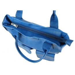 Worek Vera Pelle duży- kieszenie XXL A4 niebieski BY44BS