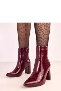 Botki Kassy Bordo