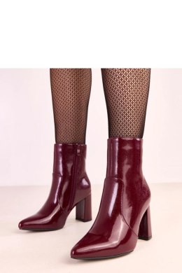 Botki Kassy Bordo