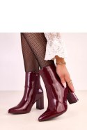 Botki Kassy Bordo