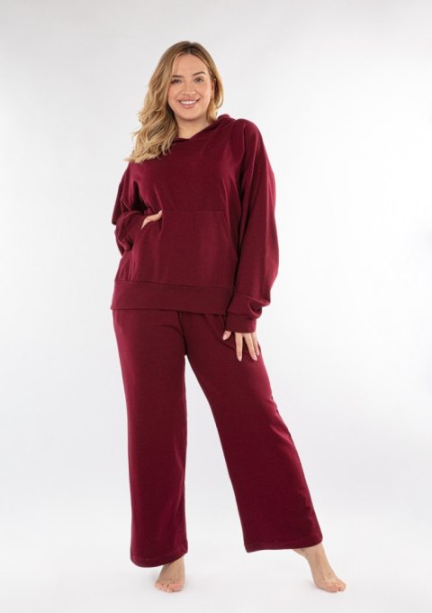 Komplet dresowy szerokie dresy + bluza